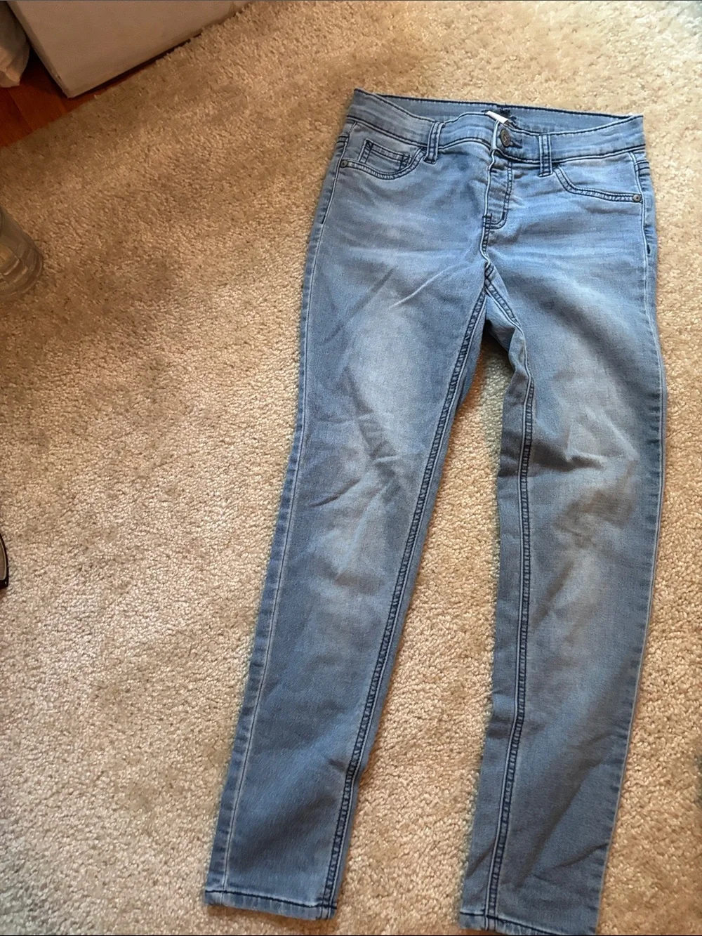 Justice Girls Light Blue Skinny Jeans